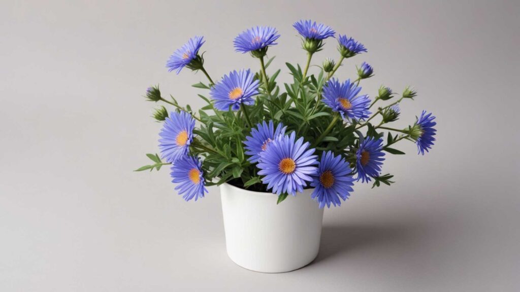 Best Way to Arrange This Kalimeris Incisa Blue Star Plant